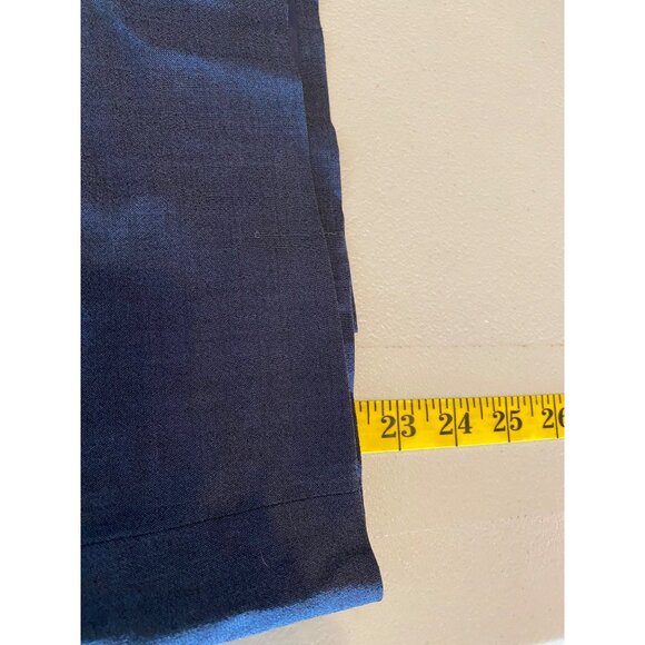 Banana Republic Womens Navy Wool Blend Pencil Skirt Size 12 - Picture 7 of 10